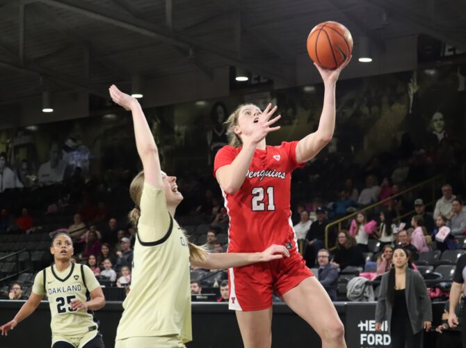 Jackson earns 100th career win as YSU fights off Oakland